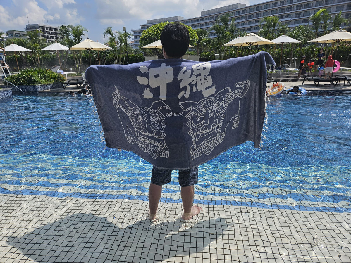 OKINAWA | トルコタオル | ペシュテマル | トルコ産コットンタオル