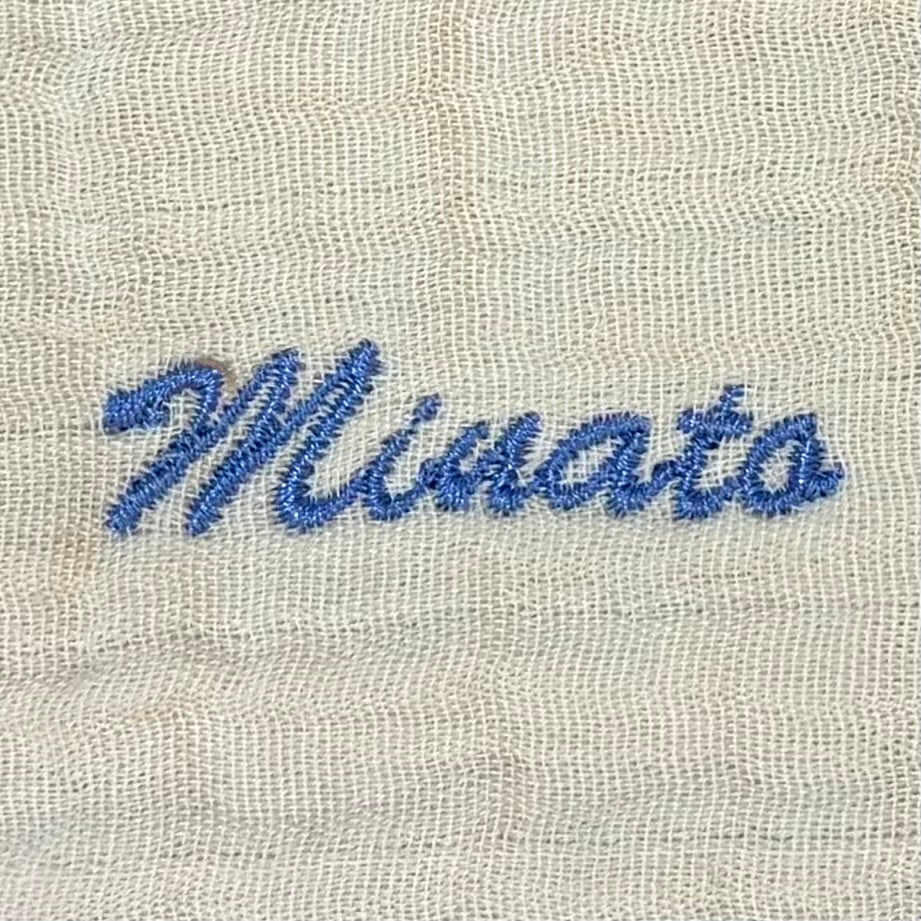 名入れ刺繍