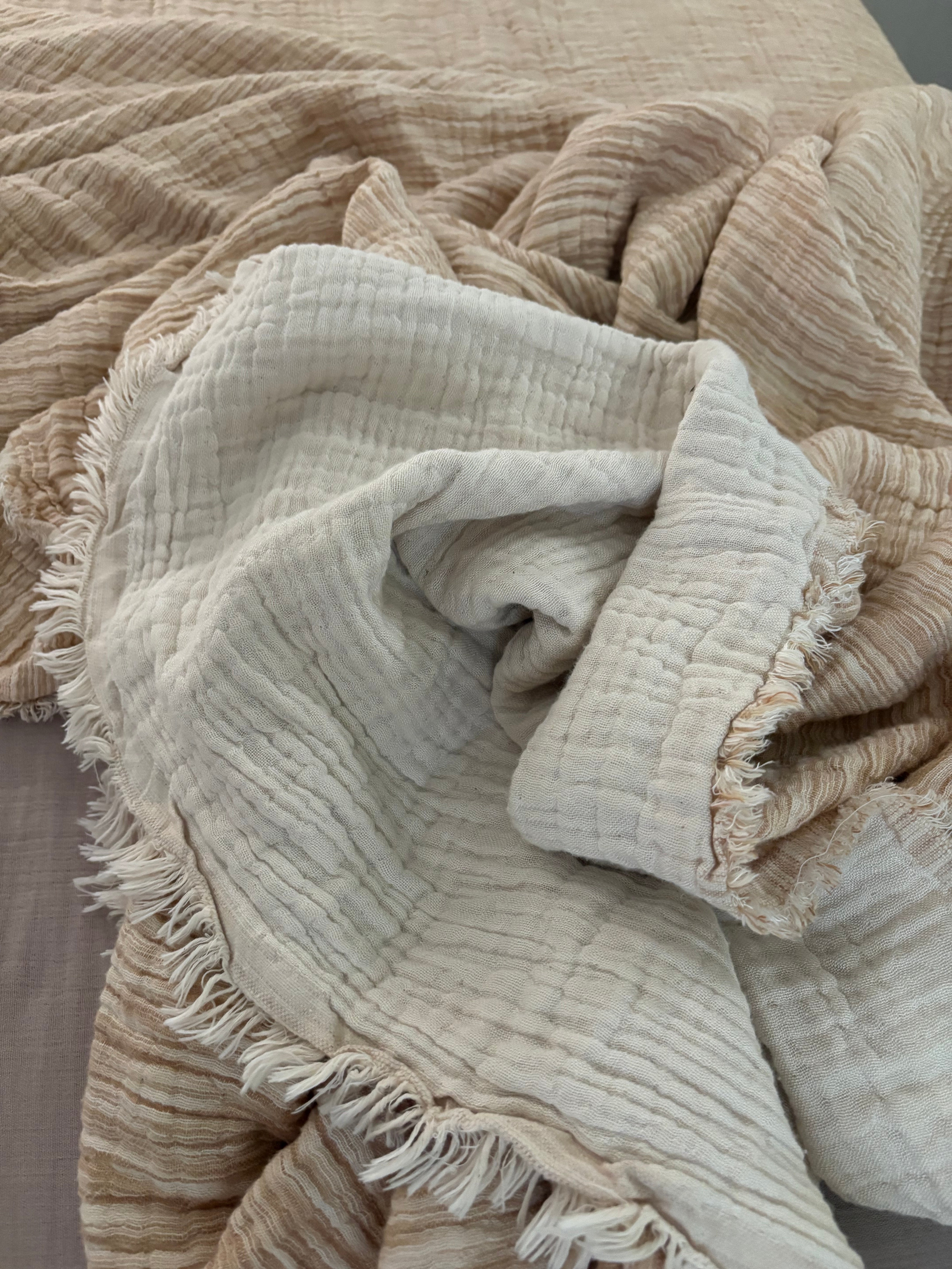 大判モスリンマッサージタオル