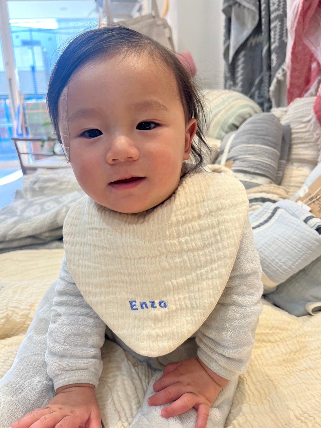 Muslin Baby Bib (スタイ)