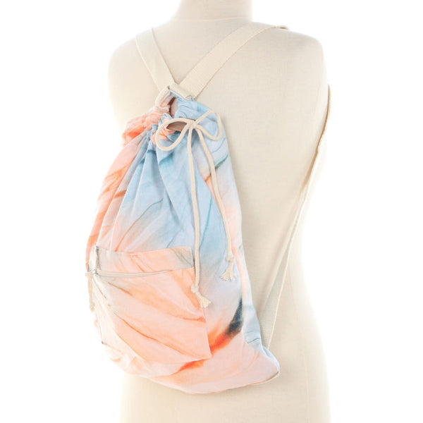 Tie Dye Back Pack Towel