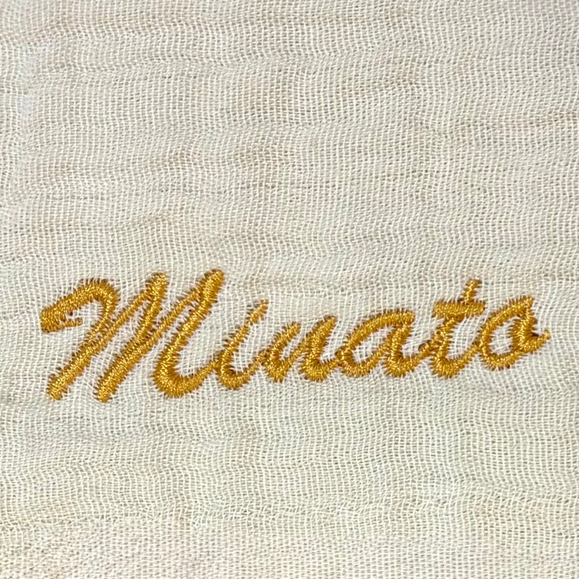 名入れ刺繍