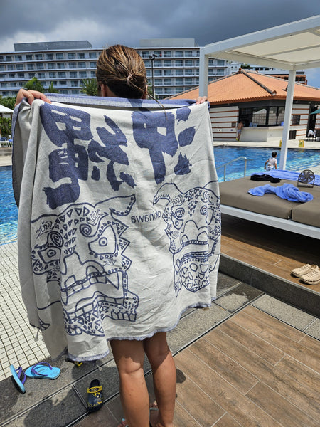 OKINAWA | トルコタオル | ペシュテマル | トルコ産コットンタオル