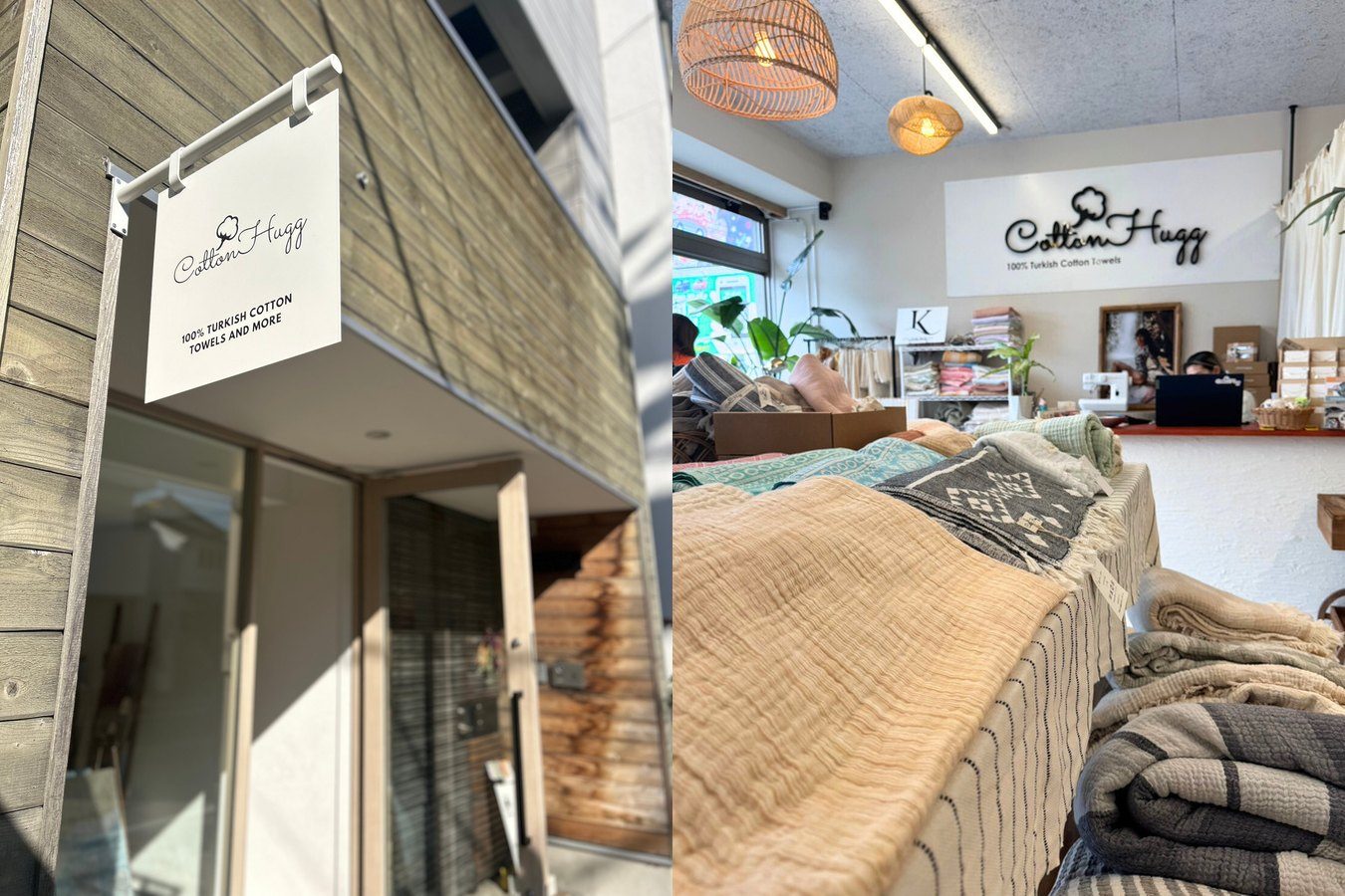 CottonHugg鎌倉店と沖縄店
