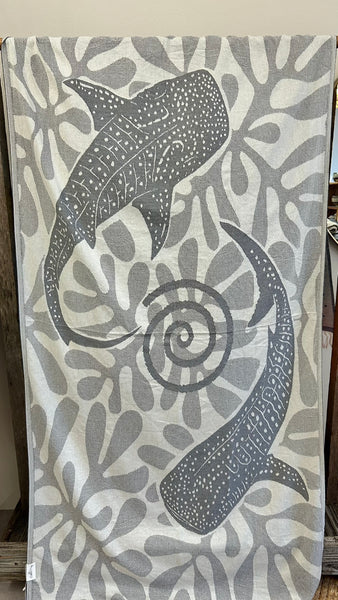 Whale Sharks | トルコタオル | ペシュテマル | トルコ産コットン