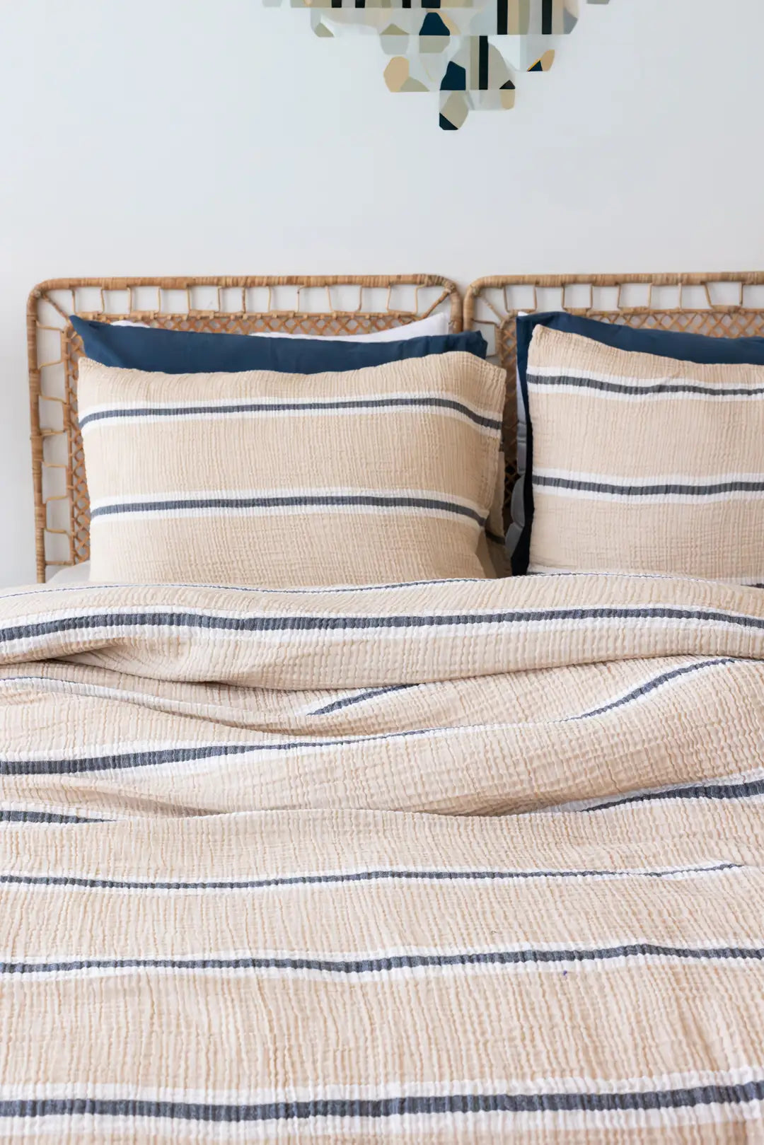 Ares Bed Set - Cream