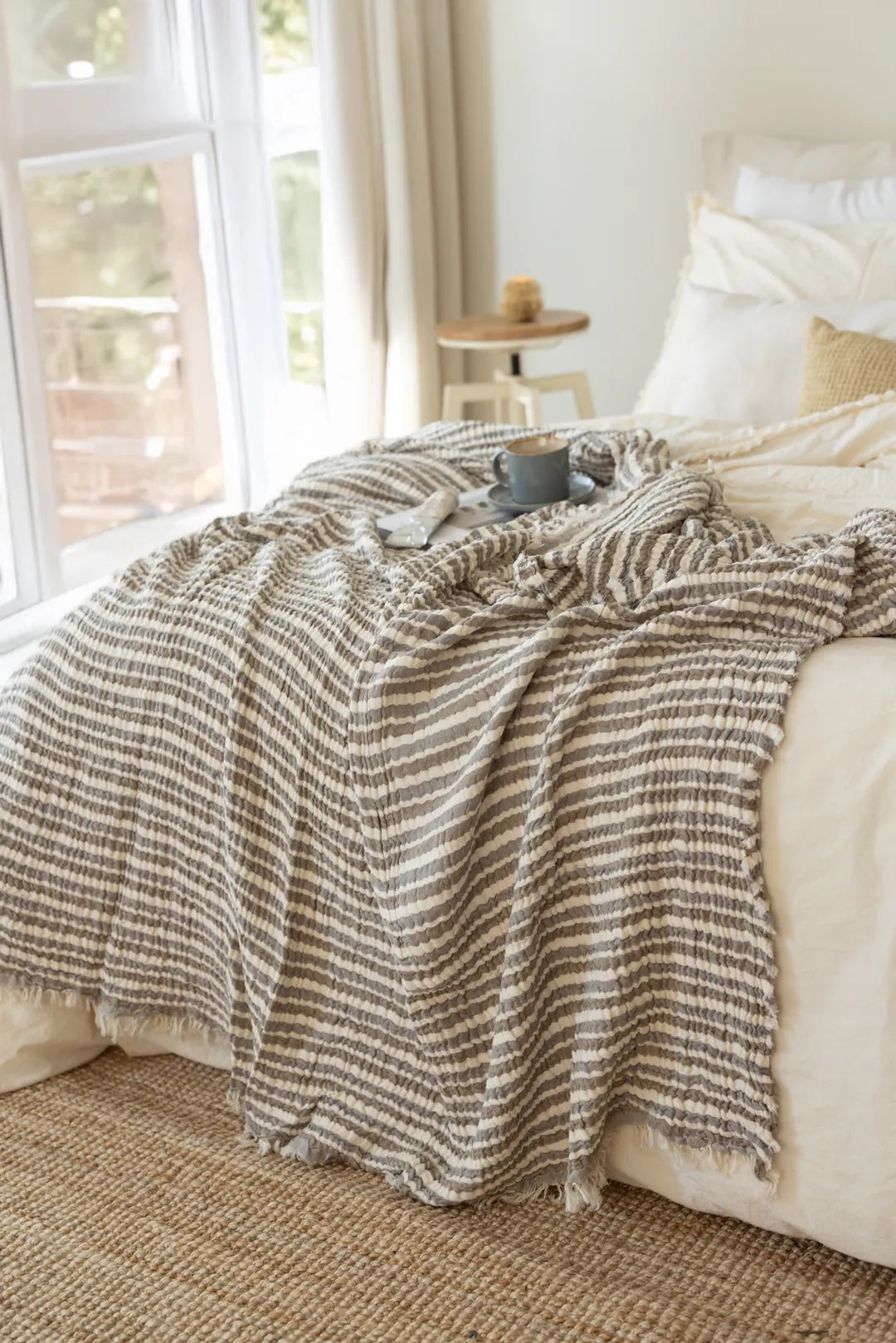 Zeus Muslin Throw - Multi Color
